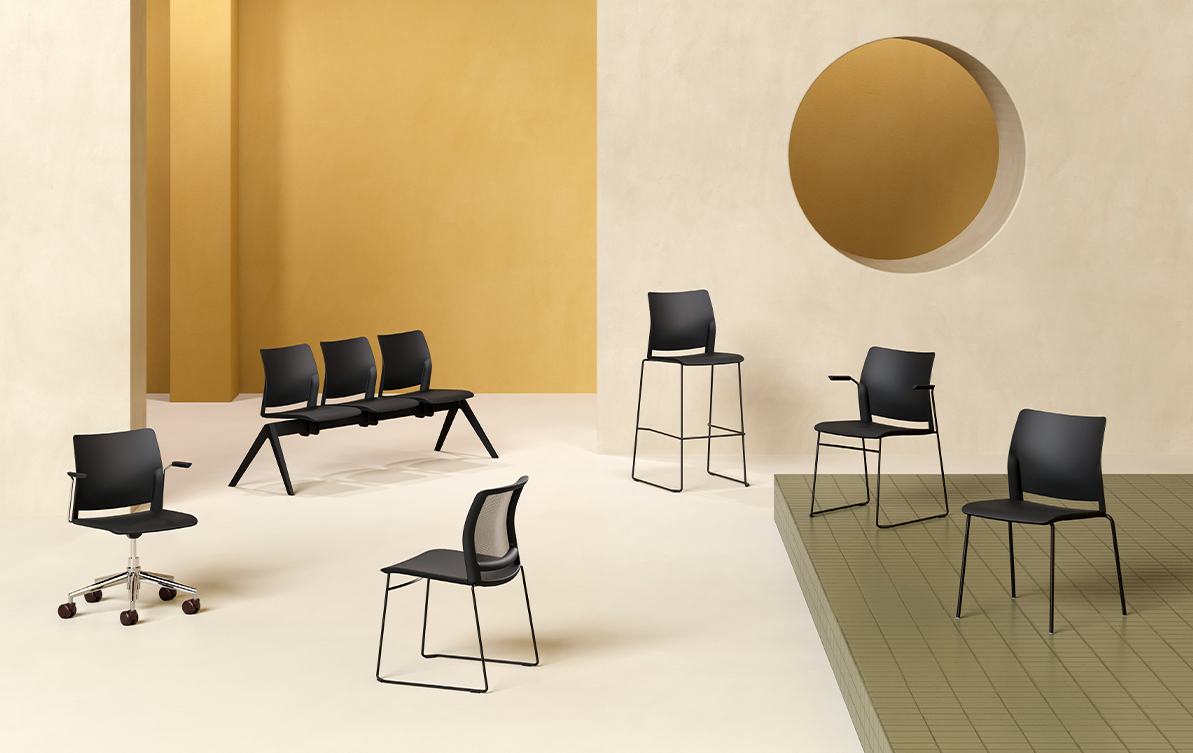 Alpha - Meeting, conference and waiting room chairs - Cerantola - 1