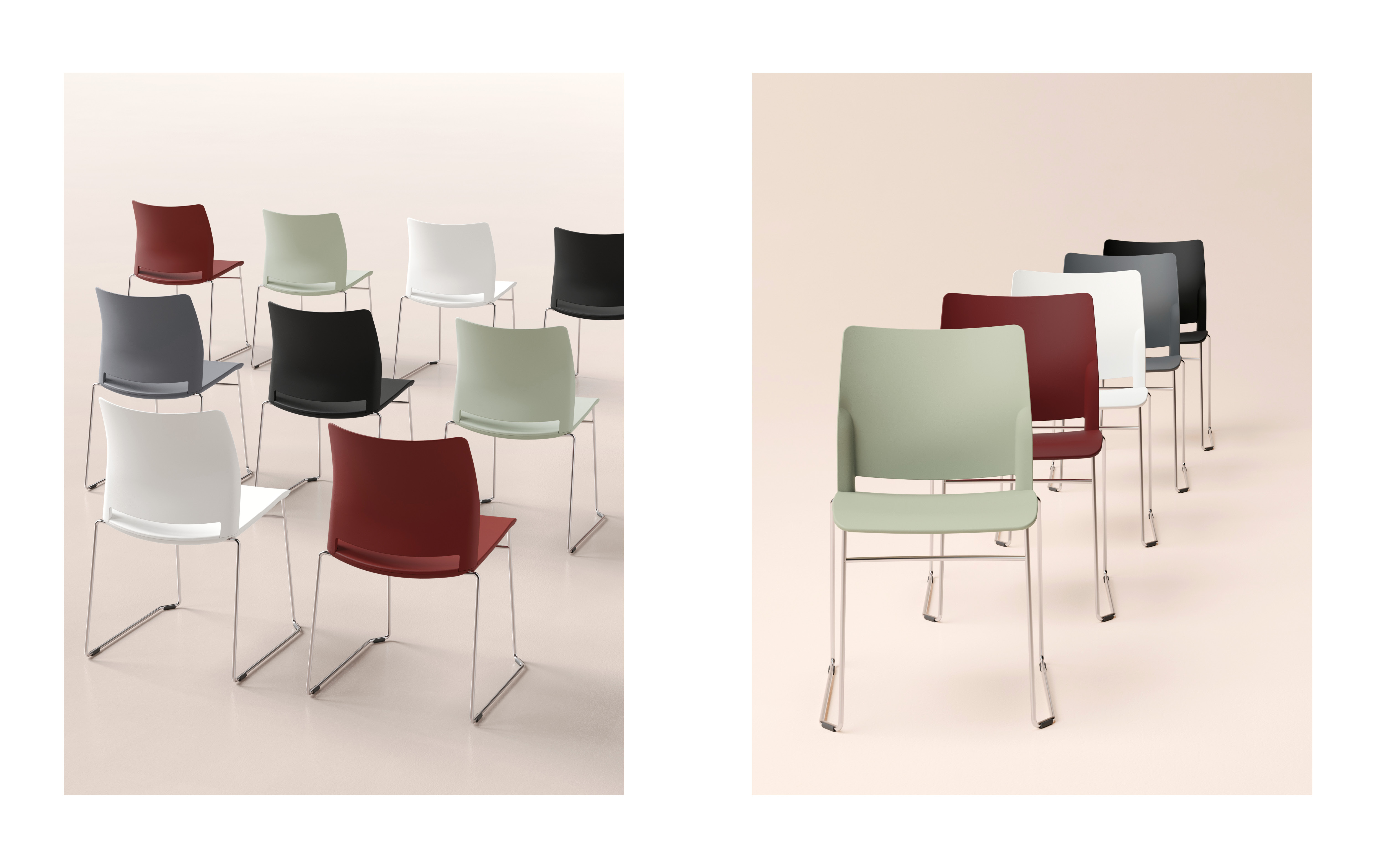 Alpha - Meeting, conference and waiting room chairs - Cerantola - 2