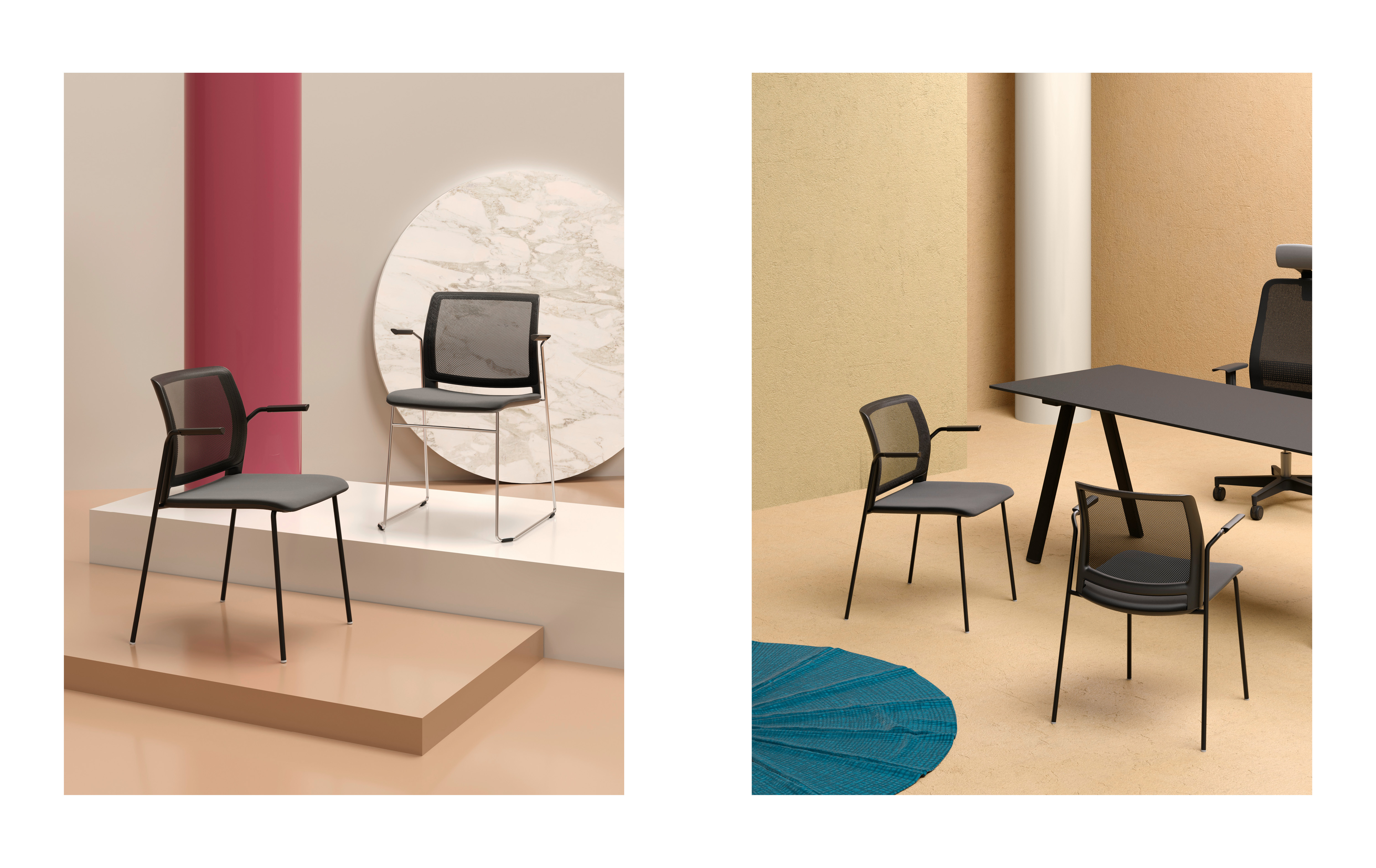 Alpha - Meeting, conference and waiting room chairs - Cerantola - 7