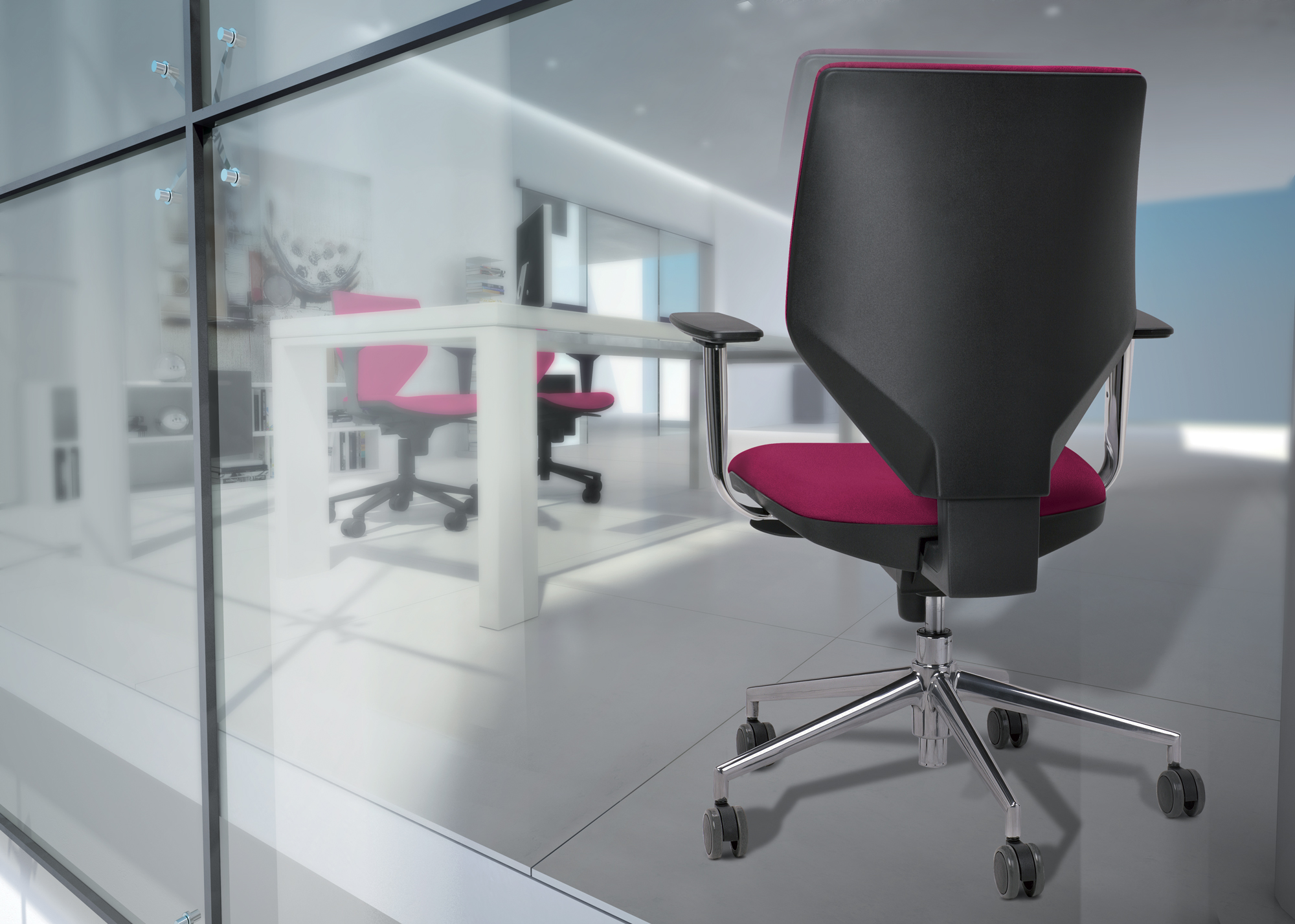 Cozy - Office swivel chairs - Cerantola - 1