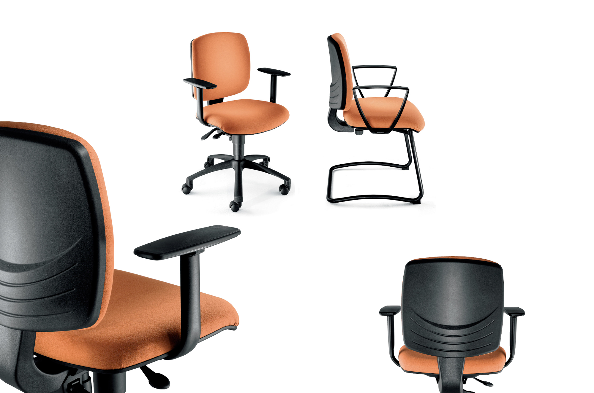 Drop - Office swivel chairs - Cerantola - 2