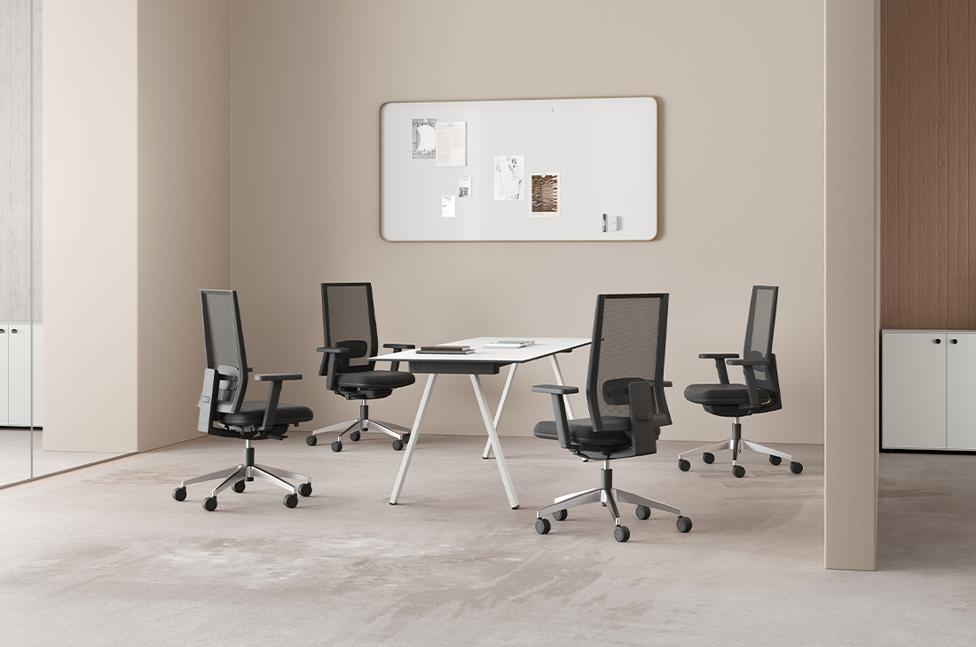 Aki - Office swivel chairs - Cerantola - 3